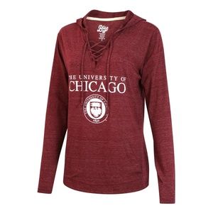 University of Chicago Long Sleeve  Hoodie Tee